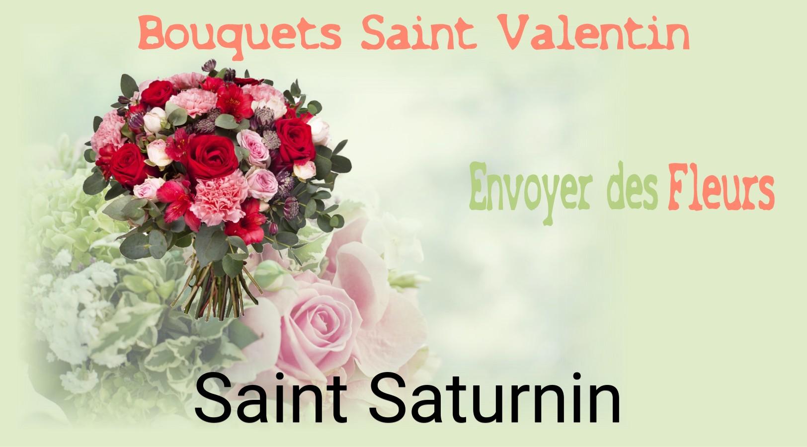 Roses de Saint-Valentin livrées à Saint-Saturnin